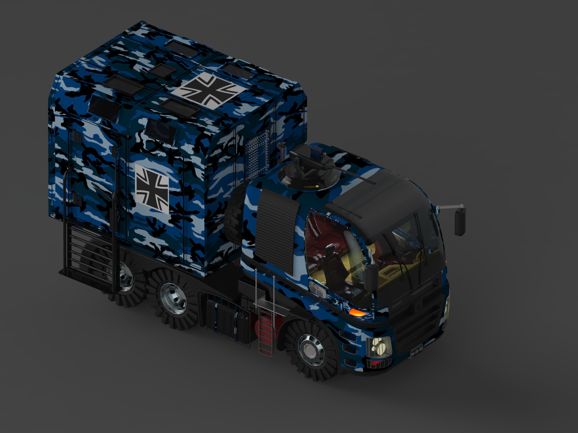 Chromatic ii军卡玩具模型3D图纸 x_t igs stp格式